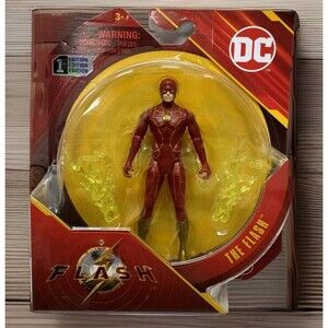 DC The Flash Movie 4" Action Figure Spin Master 1st Edition NEW Sealed Toy